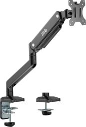 Ergonomisks monitora turētājs ar gāzes amortizatora sistēmu