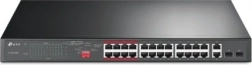 Nepārvaldāms PoE+ komutators TP-Link SL1226P 24xFE 2xGb