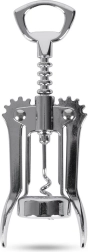 Steel winged wine opener 17 cm