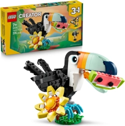 LEGO Creator 3 vienā 31173 Mežonīgi dzīvnieki: Tropiskais tukans