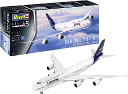 Plastmasas lidmašīnas modelis Boeing 747-8 Lufthansa