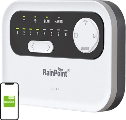 RainPoint Wi‑Fi 8 zonu laistīšanas kontrolieris