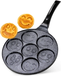 Granitā panna olām ar 7 atverēm BASIC LINE 26 cm