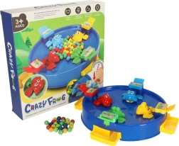 Prasmju spēle Izsalkušās vardes 4 spēlētājiem 3+ zila