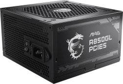 Power Supply MAG A850GL PCIE5 850W 80PLUS GOLD F. MODULAR