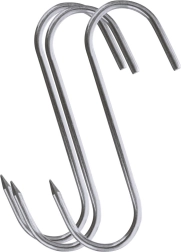 Dūmētavas S veida āķi 13,5 × 9 cm, 3 gab.