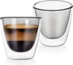 Termokrūzītes espresso ar dubultsienu Double 90 ml, 2 gab.
