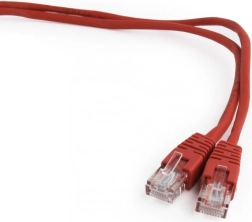 Patch cord 5e kategorija 0,25 m sarkans