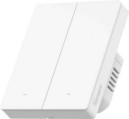 Sonoff ZBM5 viedais skārienjutīgais sienas slēdzis Zigbee, 2 kanālu, 80 W