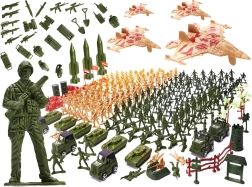 Kolekcionāru militāro figūriņu komplekts 307 gab.
