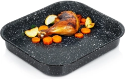 Granitveida taisnstūrveida cepamtrauks GRANDE 3 l, 29,5 × 26 × 4,5 cm