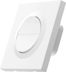 Divkanālu sienas slēdzis Sonoff MINI-2GS-E ar Matter atbalstu