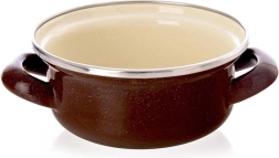Emalēts katliņš Brown 14 cm, 0,6 l ORION