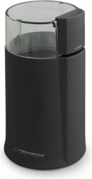 Elektriskais kafijas dzirnaviņš Espresso, melns