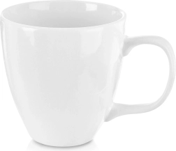 Porcelāna krūze MONA 400 ml – balta, otrā šķira