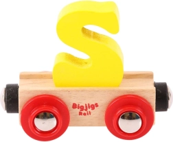 Bigjigs Rail koka vagoniņš – burts S