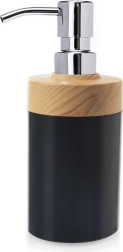 Šķidro ziepju dozators melns 380 ml