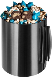 Regulējams konditorejas kūku aplocs 16–30 cm, augstums 20 cm RUHHY