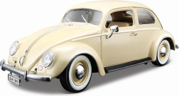 Metāla auto modelis 1:18 VOLKSWAGEN Beetle 1955 bēšs