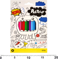 Sešstūra zīmuļi 18 gab.