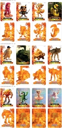 Laminated Collectible Cards BRAINROT – Italian Edition