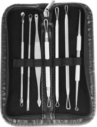 Komplekts melno punktu izspiežamajām karotītēm - 7 gab.