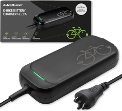 36 V 42 V 2 A e-velo lādētājs ar BOSCH savienotāju, ūdensizturīgs