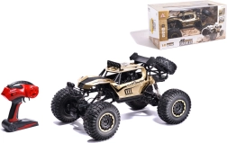 RC bezceļa auto Rock Crawler 1:8 ar metāla virsbūvi 51 cm – Zelta