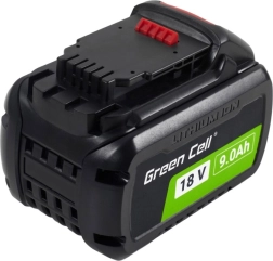 Battery for DeWALT XR power tools 18 V 9 Ah / FlexVolt 54 V 3 Ah – Green Cell replacement battery