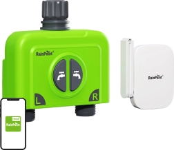 Vieda Wi‑Fi apūdeņošanas vadības ierīce 2 zonām ar RAINPOINT vārteju