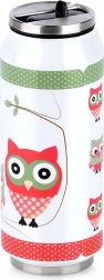 Termokrūze kārbas formā ar pūces motīvu 400 ml