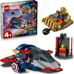 LEGO® Marvel 76319 Kapteinis Amerika pret Tanosu