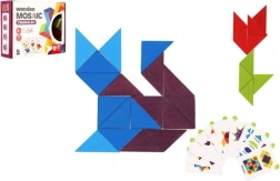 Koka mozaīka trijstūri