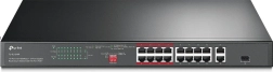 TP-Link TL-SL1218P PoE+ slēdzis 16× Fast Ethernet, 2× Gigabit, 1× SFP