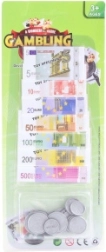 Euro play money – banknotes and coins