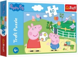 PUZLE 60 gabaliņu – jautrība ar draugiem – PEPPA PIG