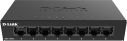 D-Link DGS-108GL kompakts 8 portu gigabitu nepārvaldāms slēdzis