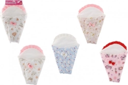 Lellītes ietinams sedziņš 45 cm gultiņai vai ratiņiem