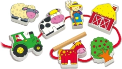 VIGA Koka Veramie Lauksaimniecības Klucīši Montessori