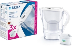 Filtrēšanas krūka BRITA Marella 2,4 l balta + 3 MAXTRA PRO Pure Performance kasetnes