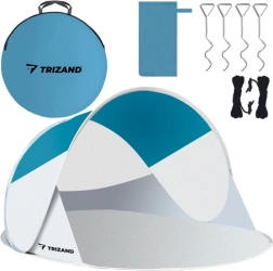 Pludmales pop-up telts Trizand 220x120x90 cm