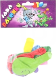 Uzpūšami baloni ar Smaidiņa apdruku - 9 gab.