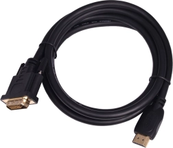 HDMI uz DVI kabelis 1,8 m, 24+1, ar apzeltītiem konektoriem