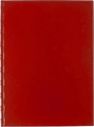 A4 mape ar vairākām kabatām Classic sarkanā