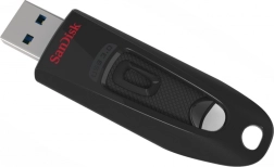 SanDisk Ultra USB 3.0 zibatmiņa 128 GB (līdz 100 MB/s)
