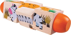 Bigjigs Toys motoriskais cilindrs Džungļi