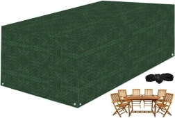 Liels pārsegs dārza mēbelēm