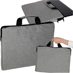 Gray laptop bag 15.6 inches