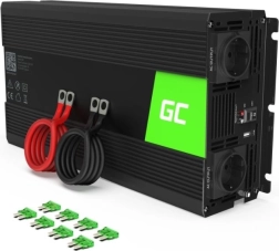 Green Cell sprieguma pārveidotājs 1500W/3000W ar tīru sinusoīdu