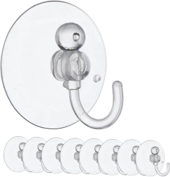 Set of Suction Hooks 3.5 cm – 8 pcs